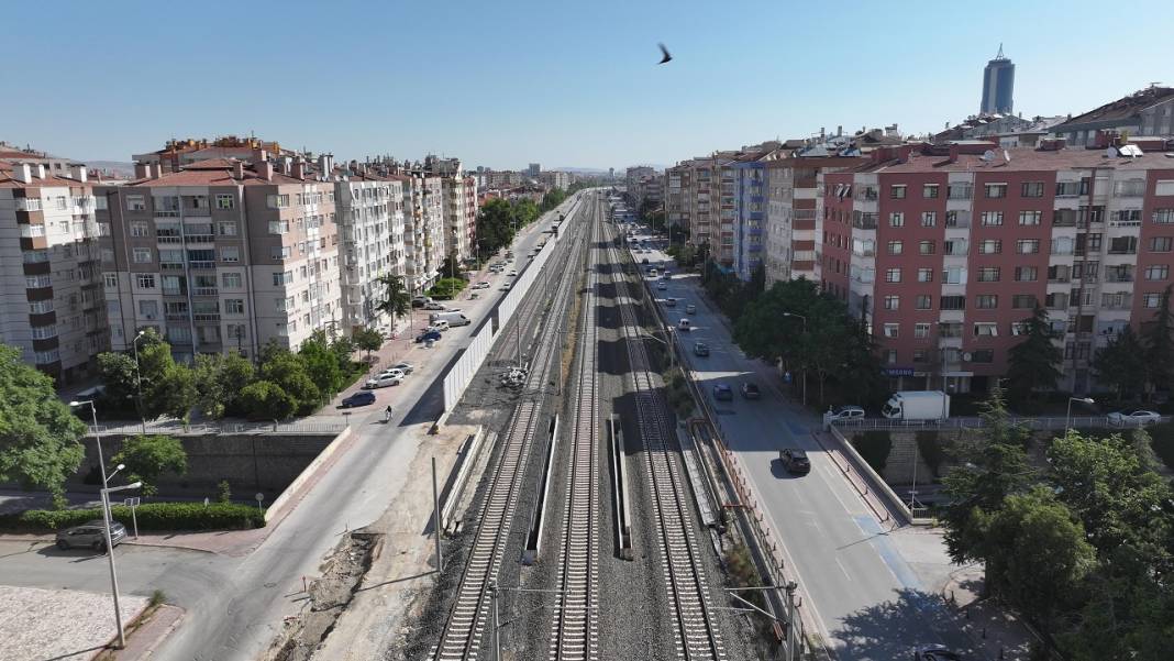 Konya'da banliyö çalışmaları sessize alındı! 6